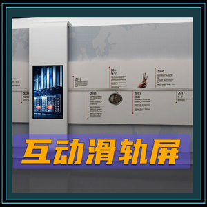 滑轨屏